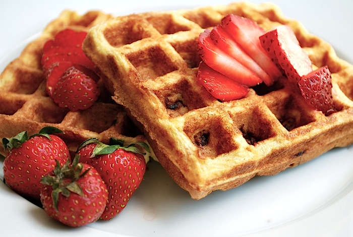 strawberry buttermilk waffles strawberry buttermilk waffles