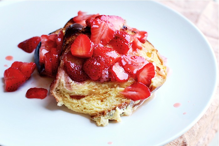 strawberry baked french toast recipe strawberry baked french toast recipe