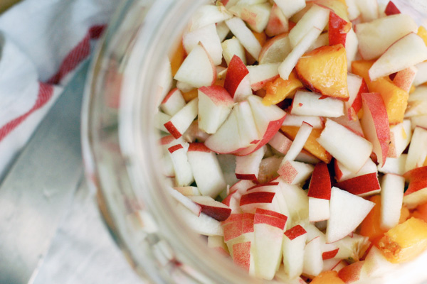peach shrub // brooklyn supper