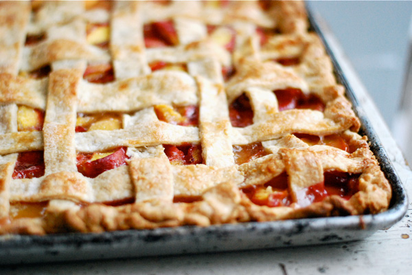 peach slab pie // brooklyn supper