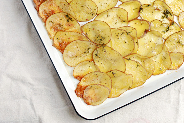 roasted potatoes // brooklyn supper