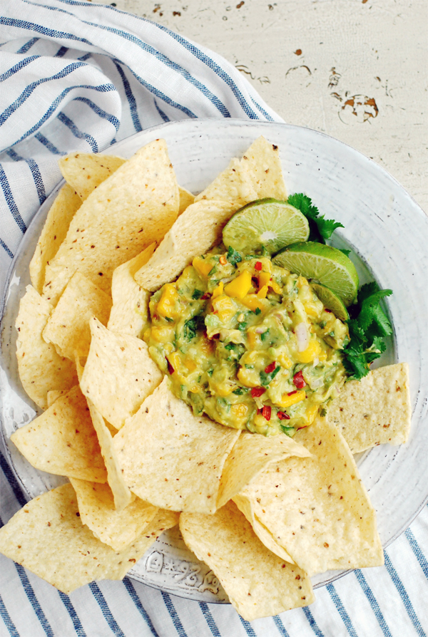 mango guacamole // brooklyn supper