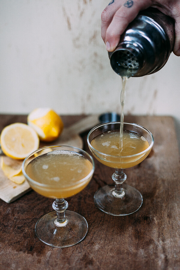 bourbon sidecar cocktails // brooklyn supper