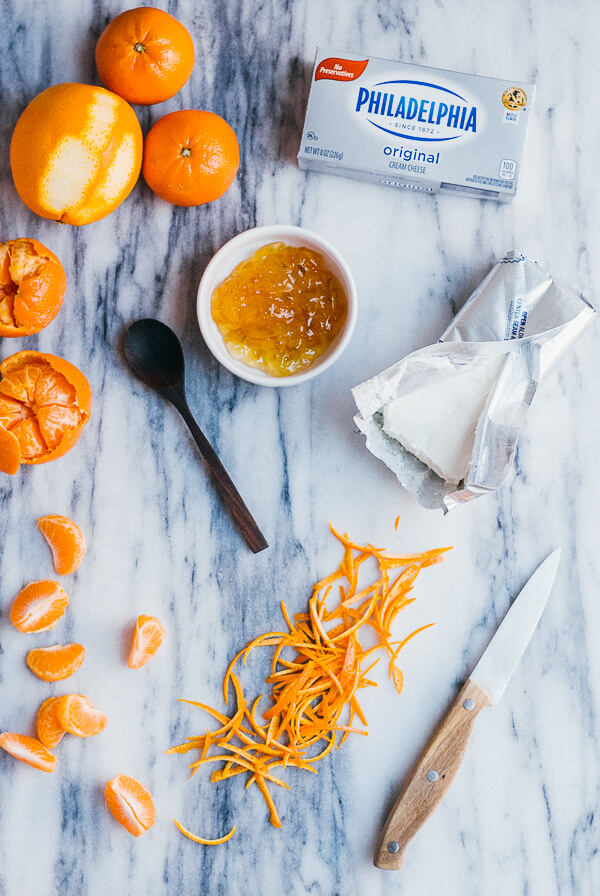 cream cheese ice cream with citrus marmalade // brooklyn supper