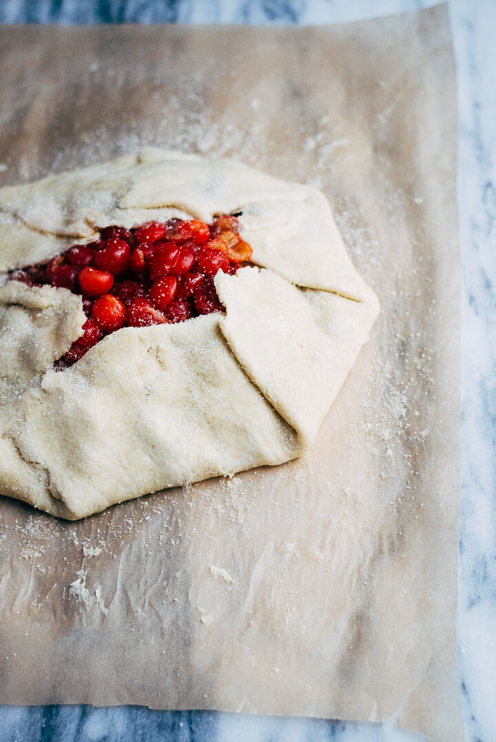 sour cherry galette // brooklyn supper