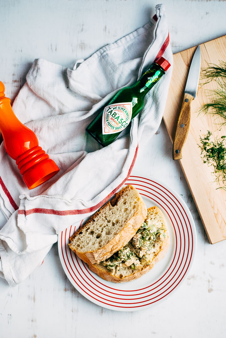 jalapeño chicken salad with fresh fennel // brooklyn supper