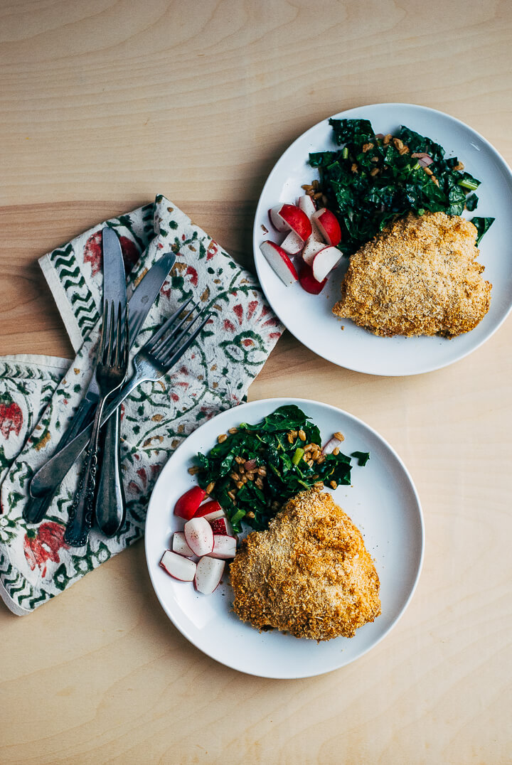 oven-fried chipotle chicken thighs // brooklyn supper