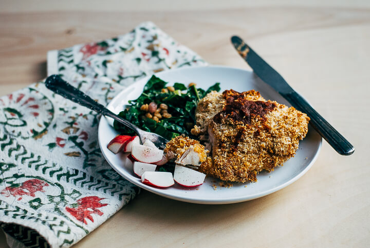 oven-fried chipotle chicken thighs // brooklyn supper
