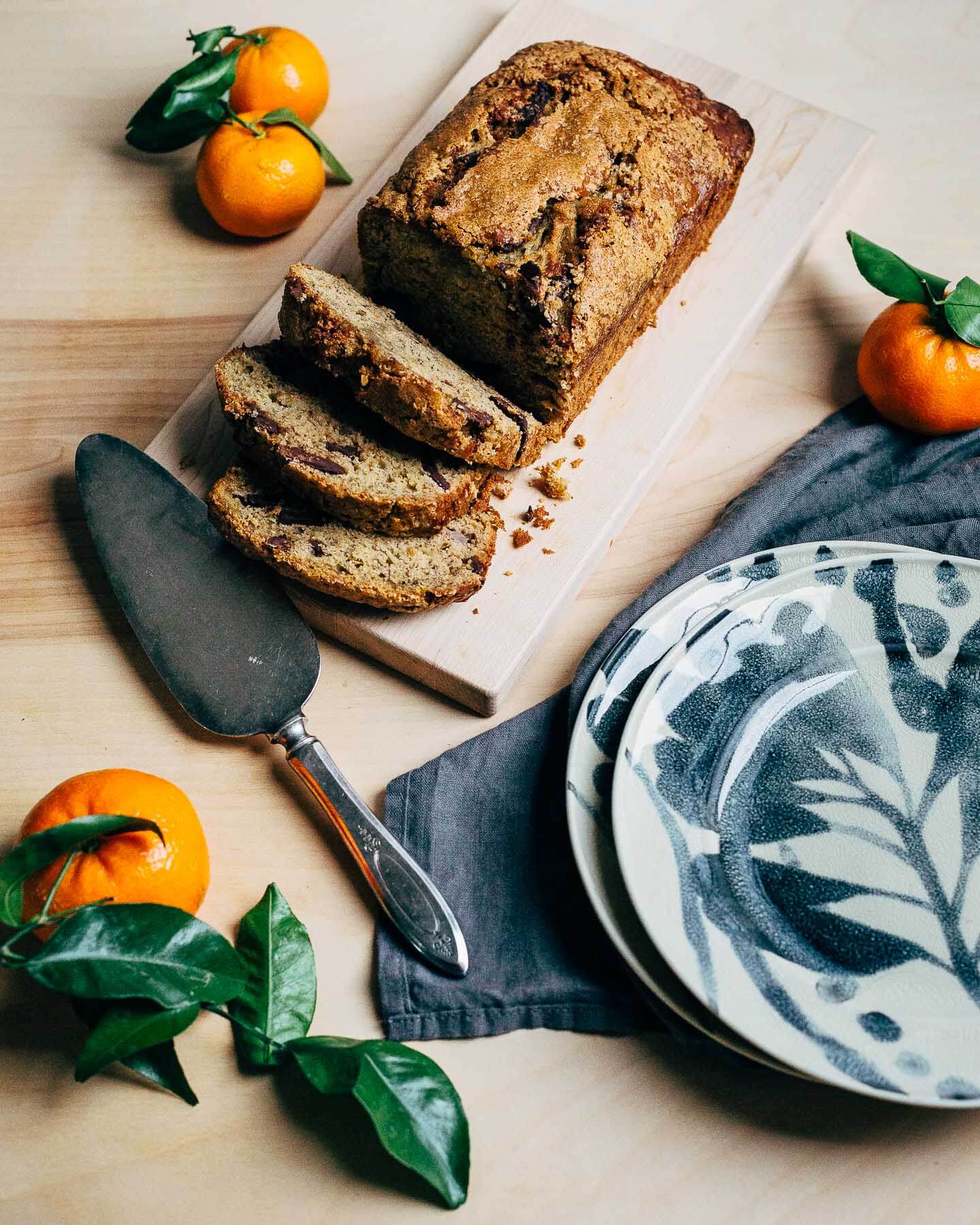 chocolate chip banana bread // brooklyn supper