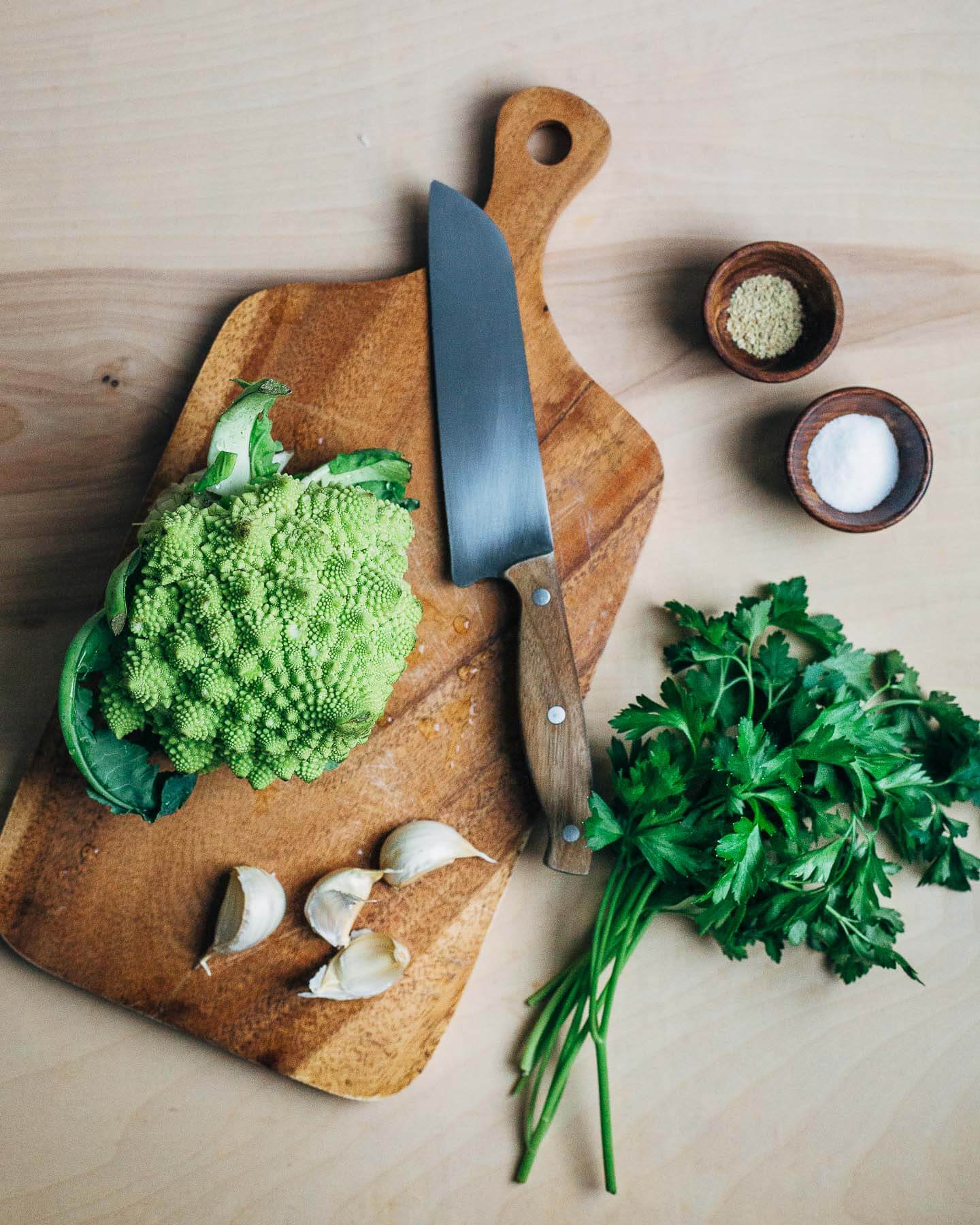 romanesco with brown butter toasted panko // brooklyn supper