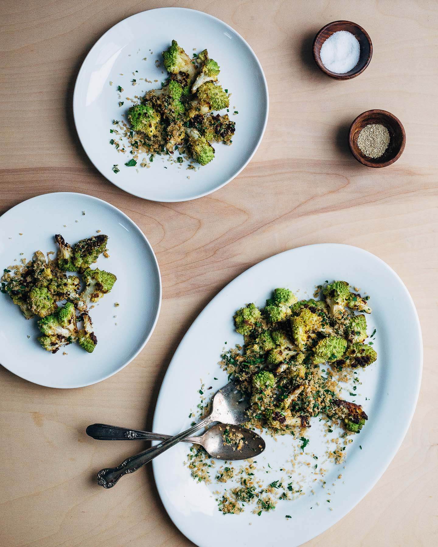 romanesco with brown butter toasted panko // brooklyn supper