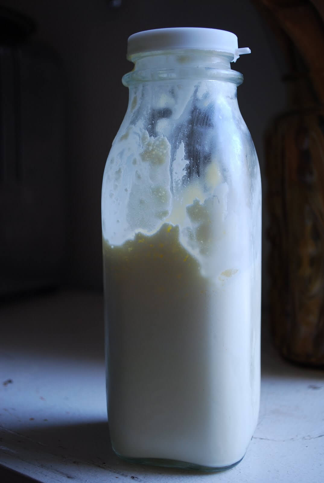 Local cream from a New York dairy. 