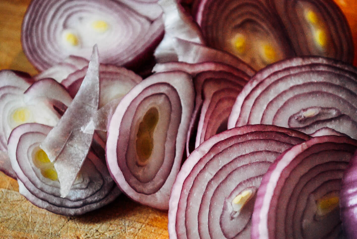 A recipe for punchy and vibrant quick-pickled red onions that lend pop and crunch to everything from sandwiches to salads. 