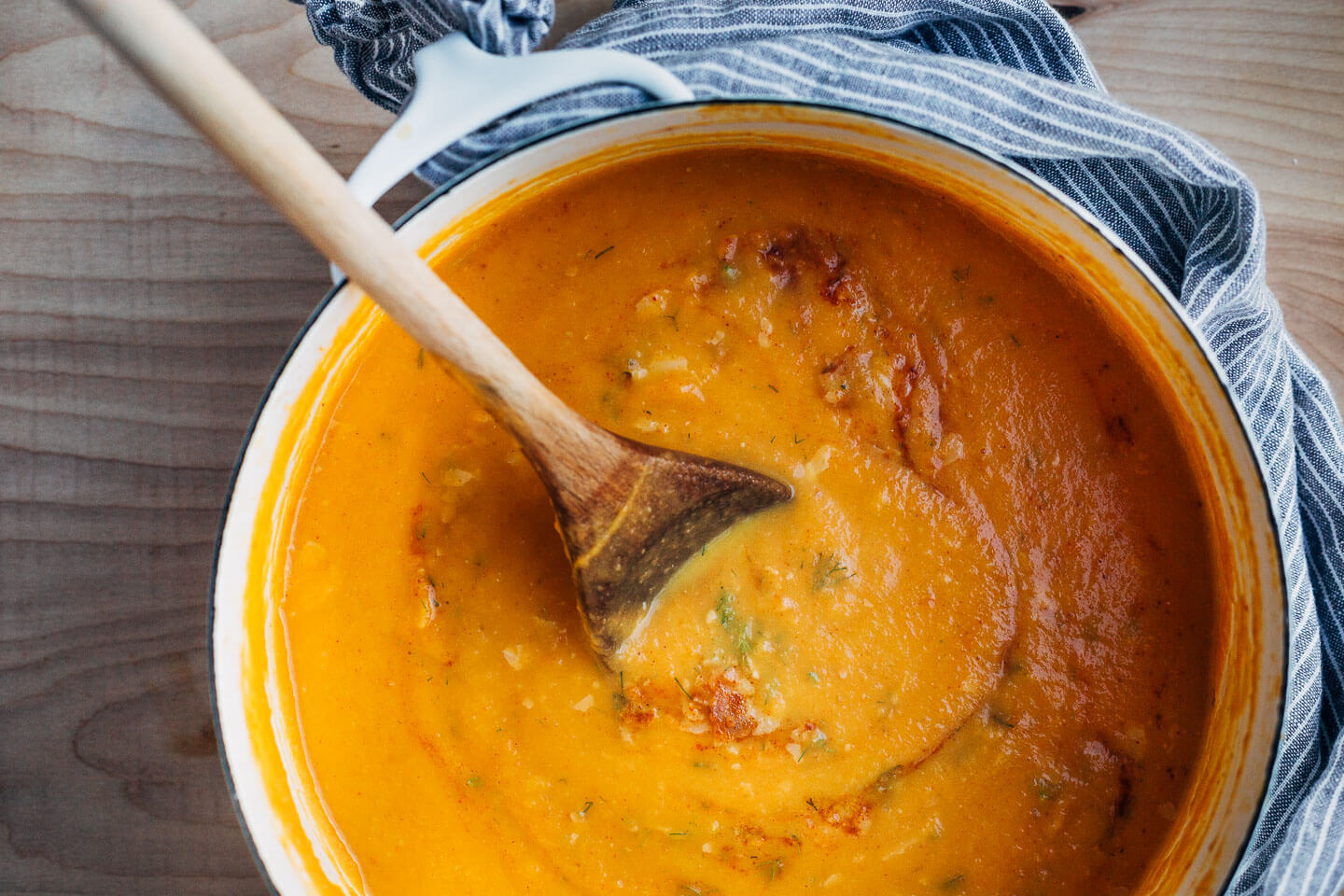 Blended soup