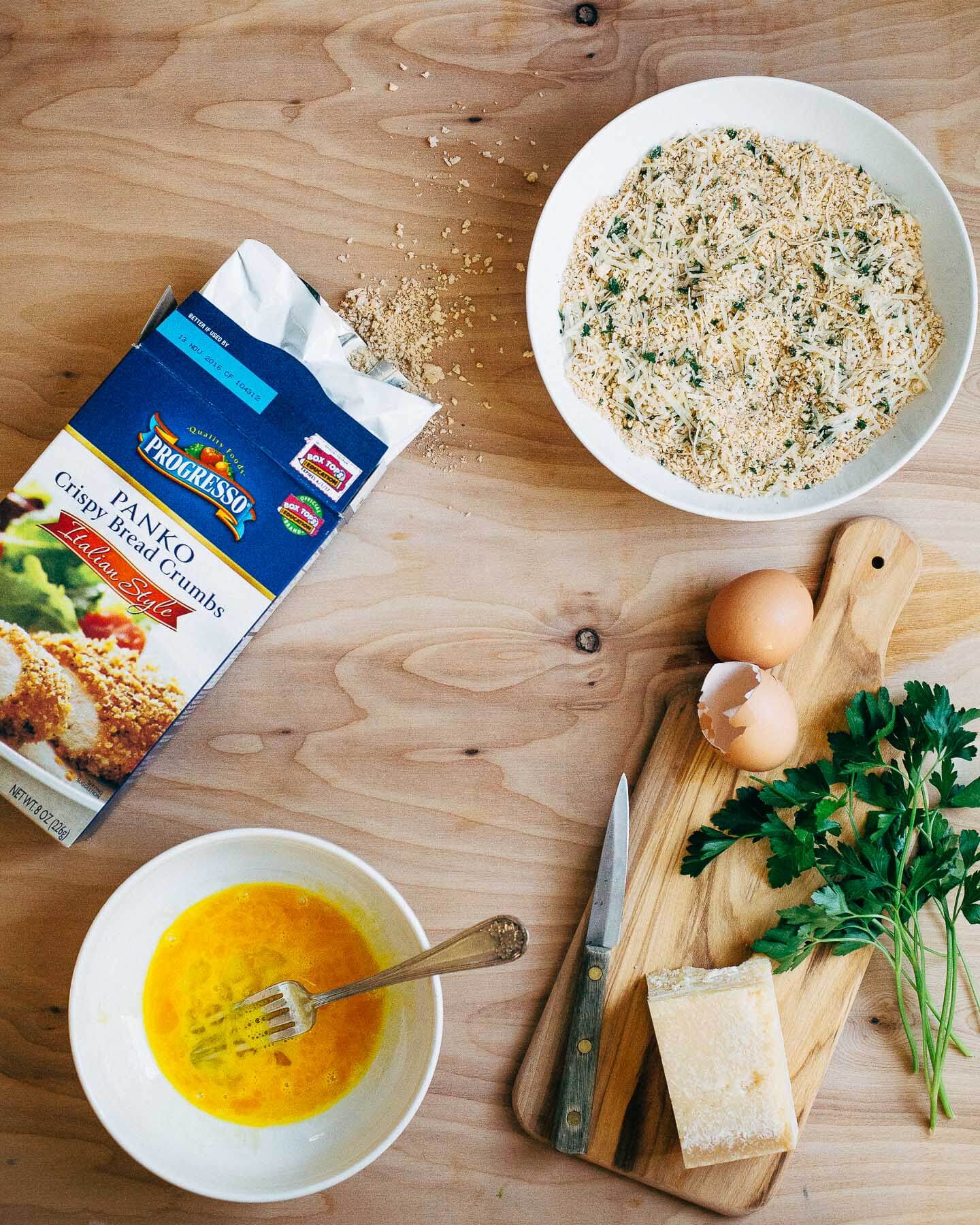 one-pan parmesan chicken with turnips and asparagus // brooklyn supper