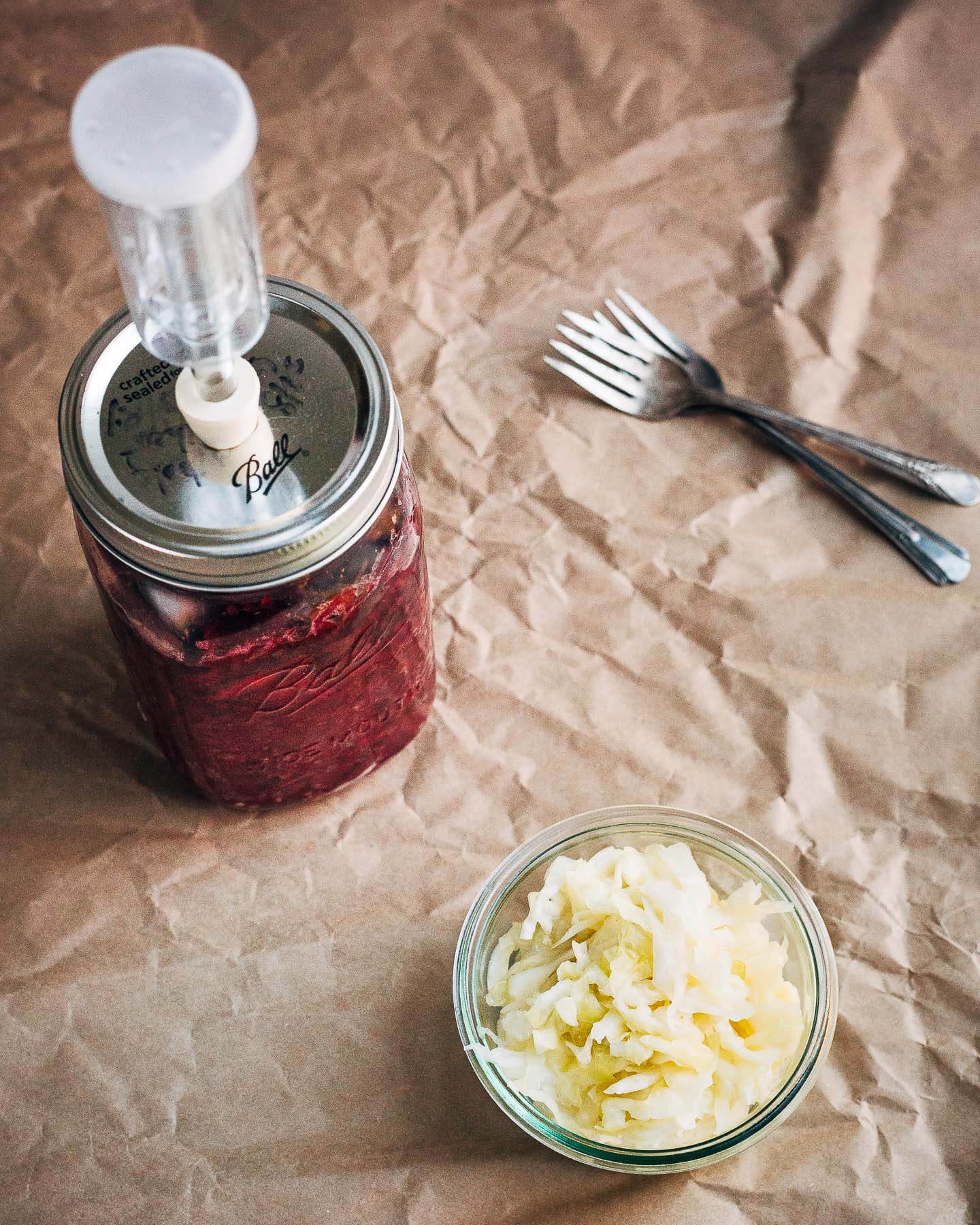 pink house kraut // brooklyn supper