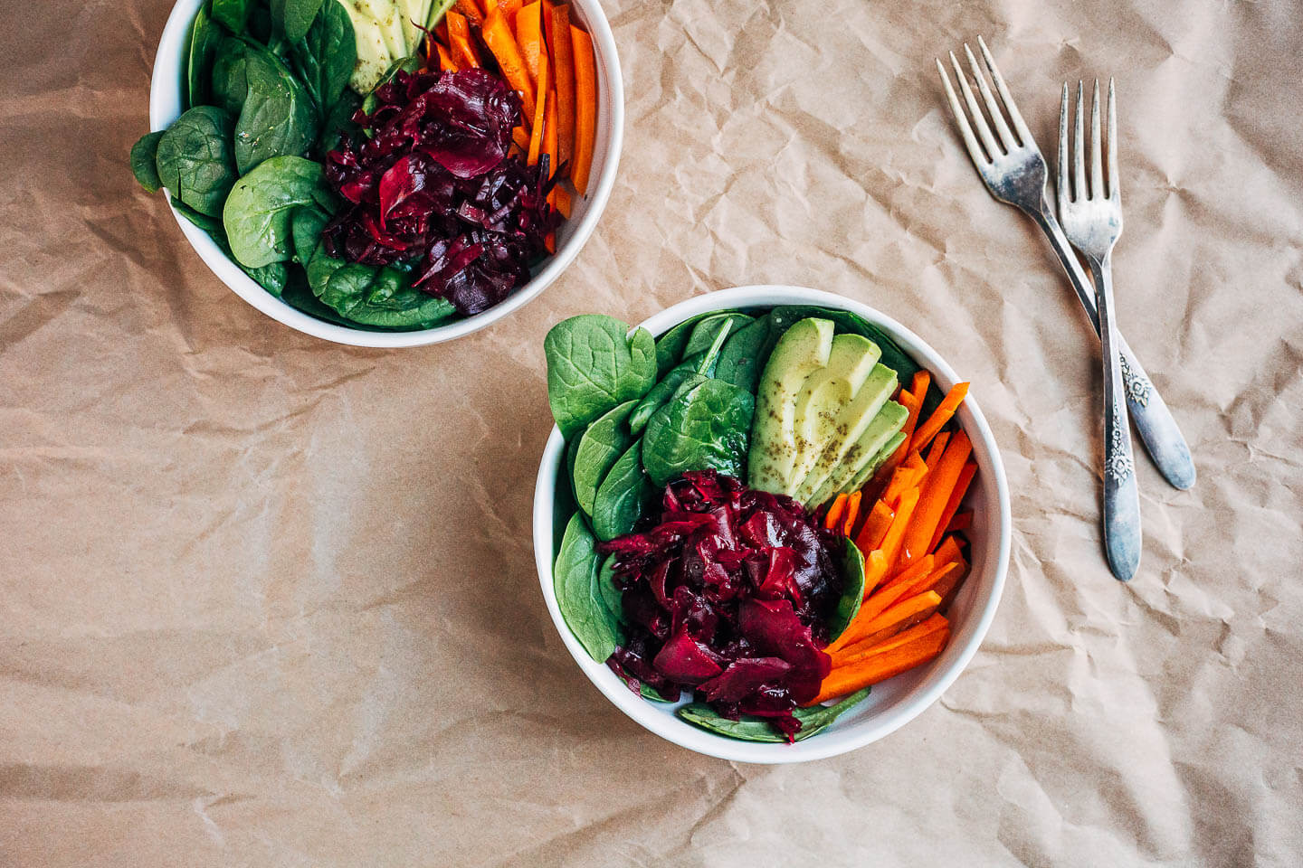 pink house kraut salad bowls // brooklyn supper