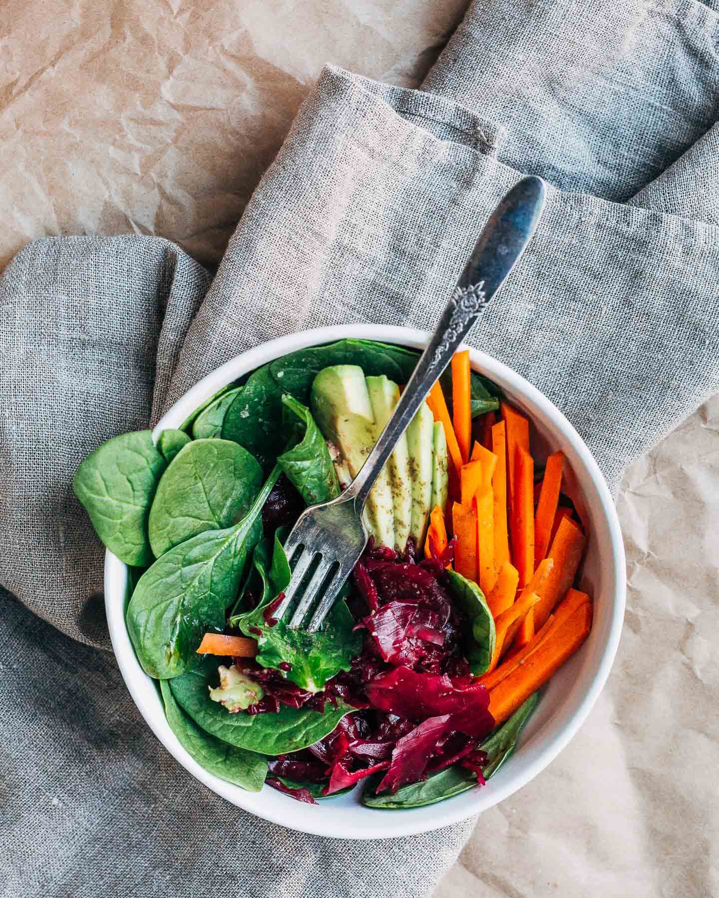pink house kraut salad bowls // brooklyn supper