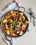 seafood paella // brooklyn supper
