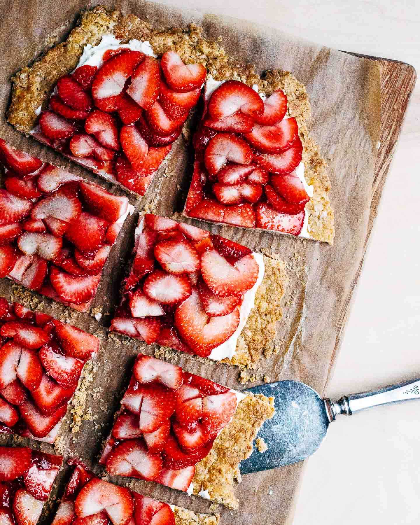 simplest strawberry tart from sweeter off the vine // brooklyn supper