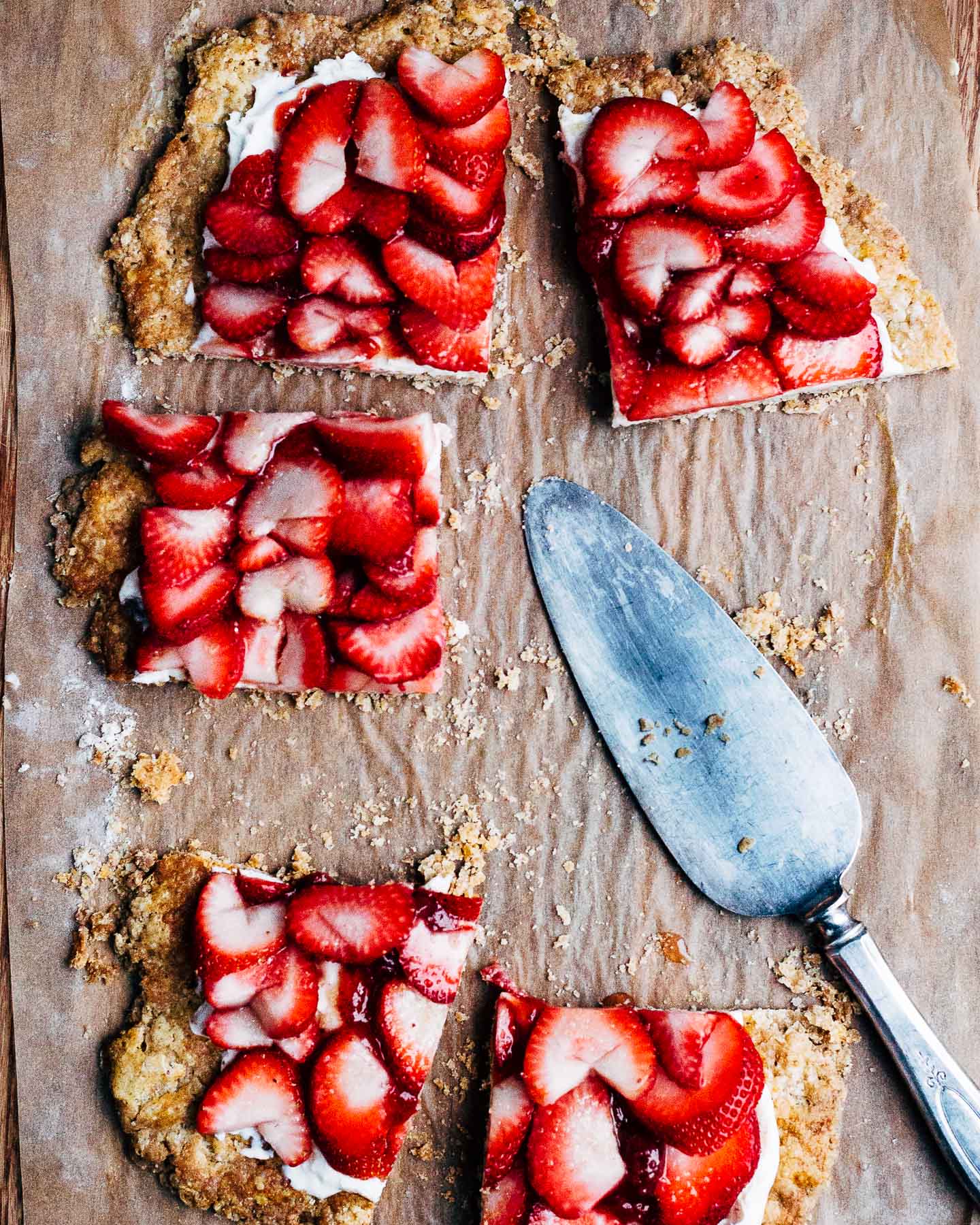 simplest strawberry tart from sweeter off the vine // brooklyn supper