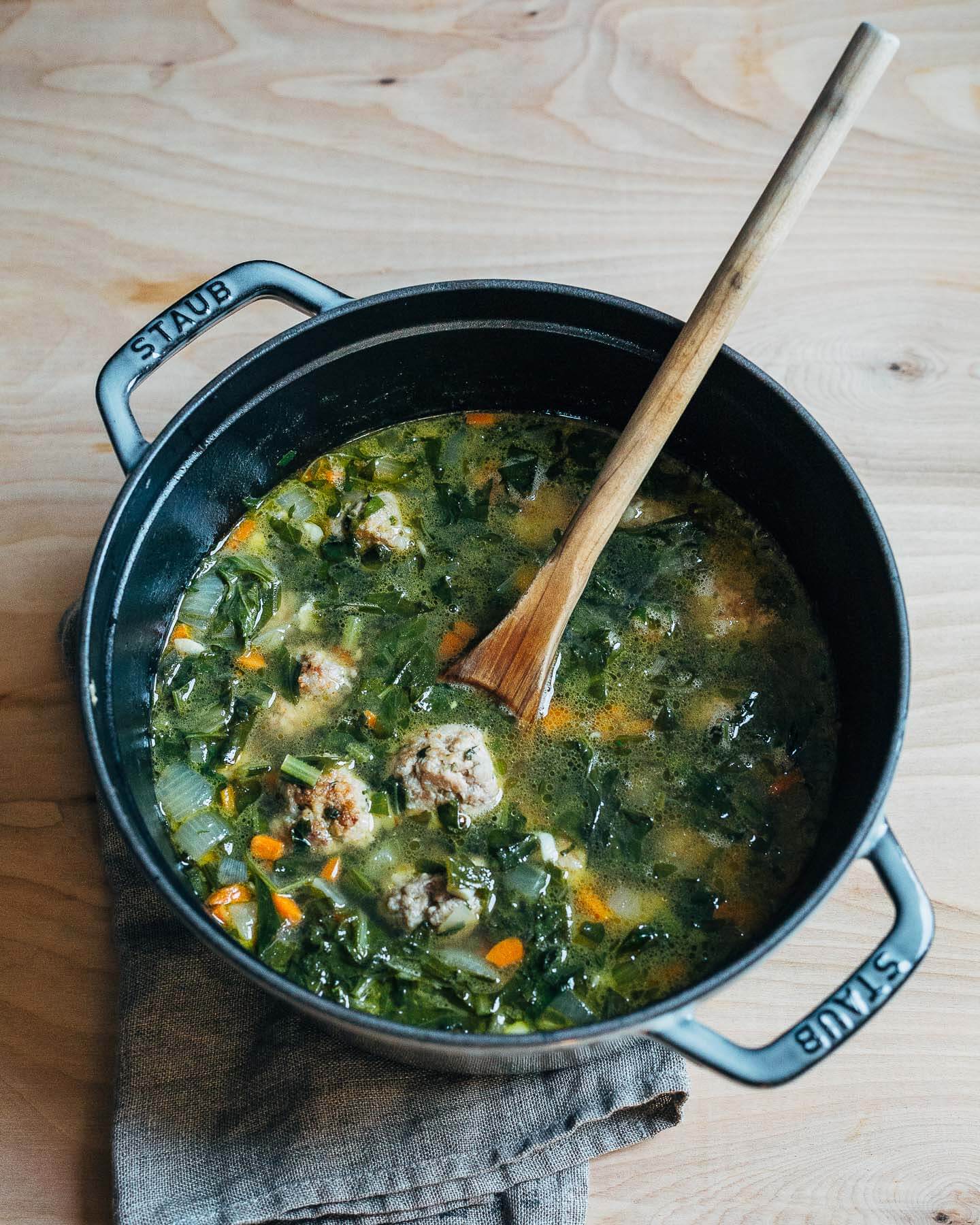 italian wedding soup // brooklyn supper
