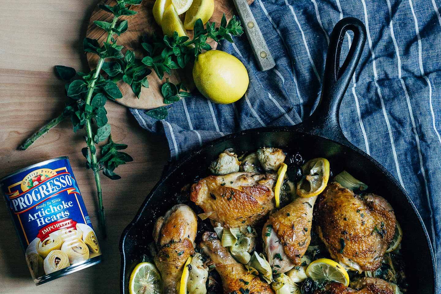 cast iron skillet chicken // brooklyn supper