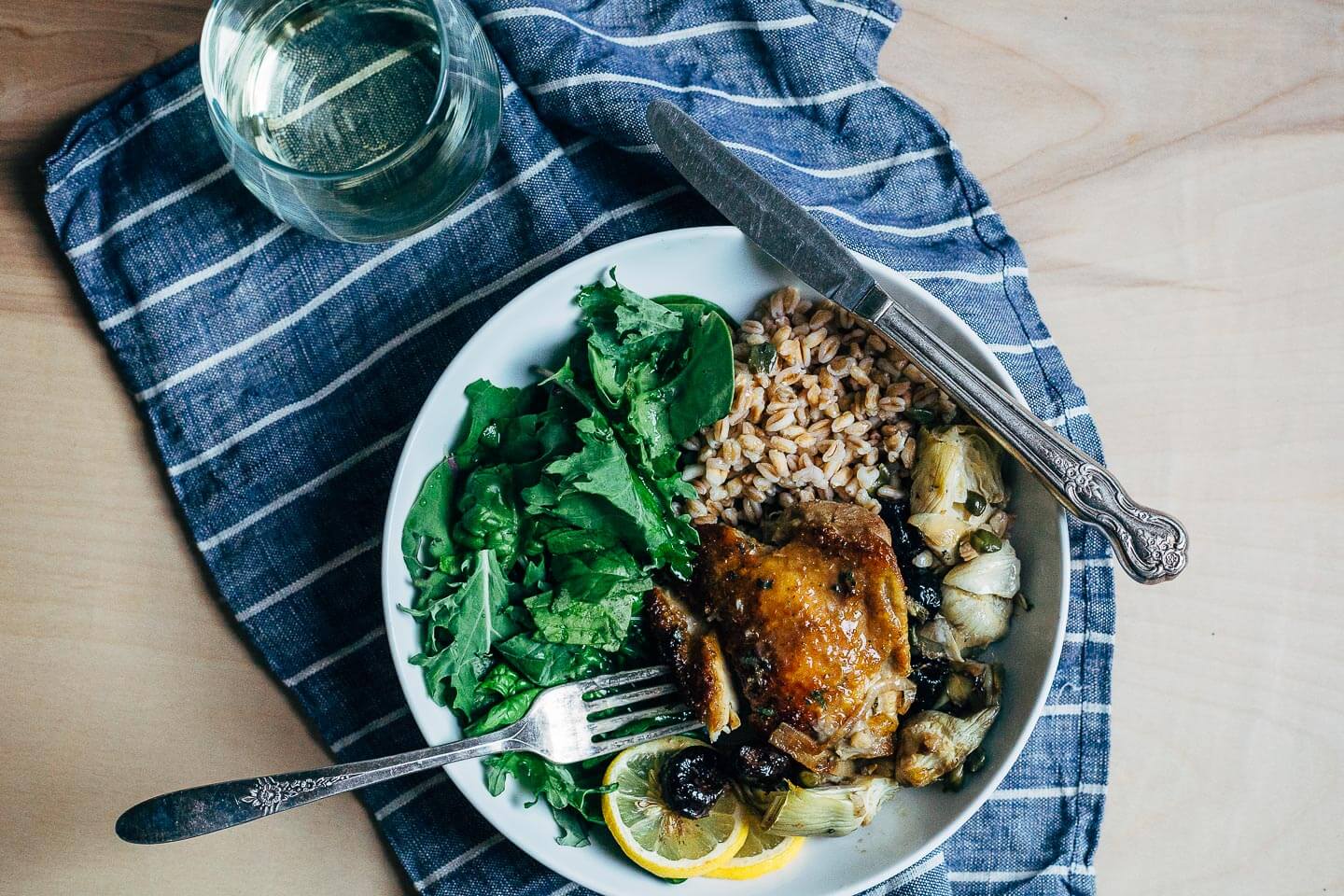cast iron skillet chicken // brooklyn supper