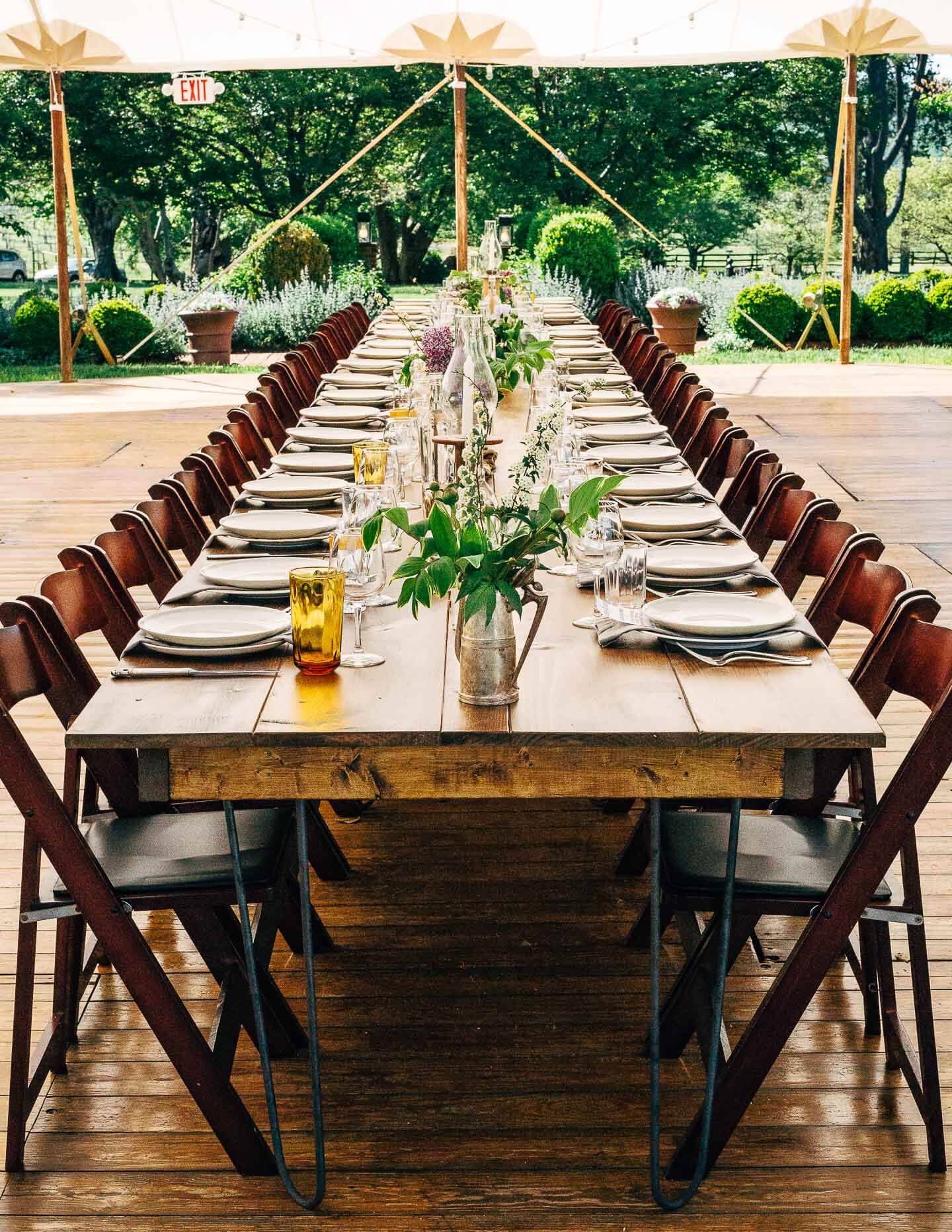 hill and holler library series dinner at blenheim vineyards // brooklyn supper