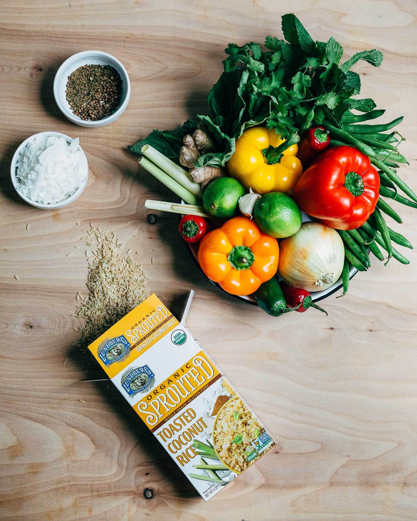 thai-style coconut milk and shrimp curry // brooklyn supper