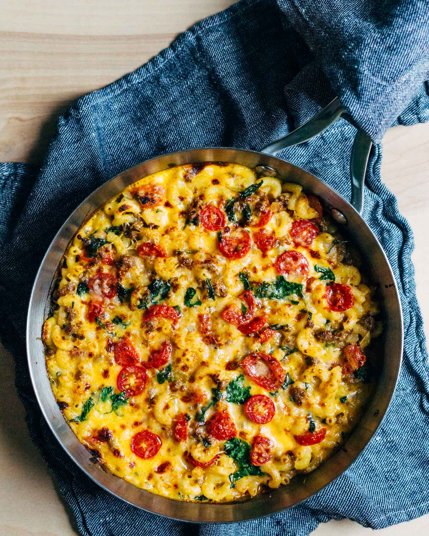 cheeseburger macaroni and cheese // brooklyn supper