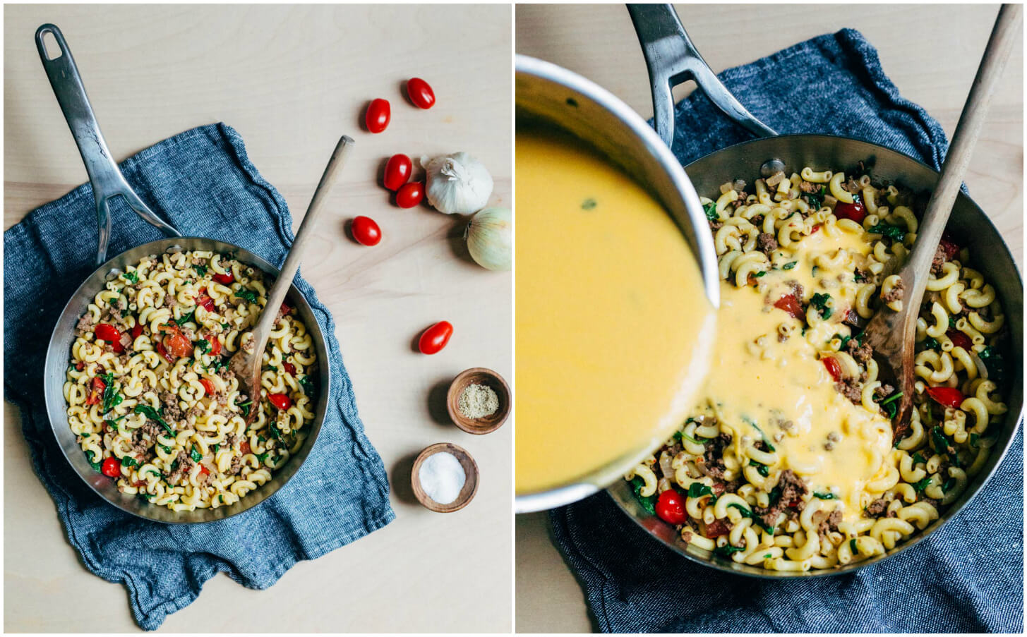 cheeseburger macaroni and cheese // brooklyn supper
