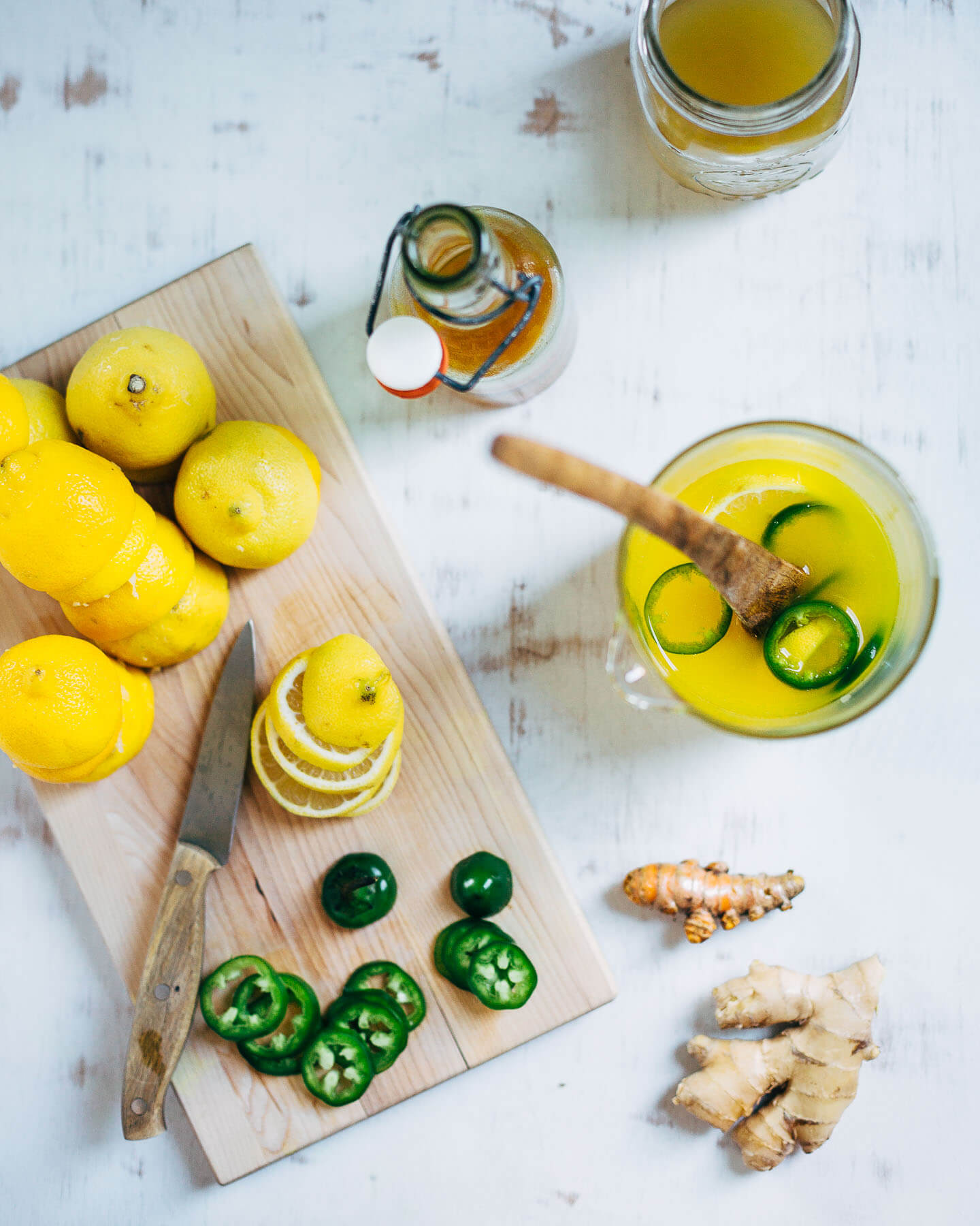 turmeric ginger lemonade // brooklyn supper
