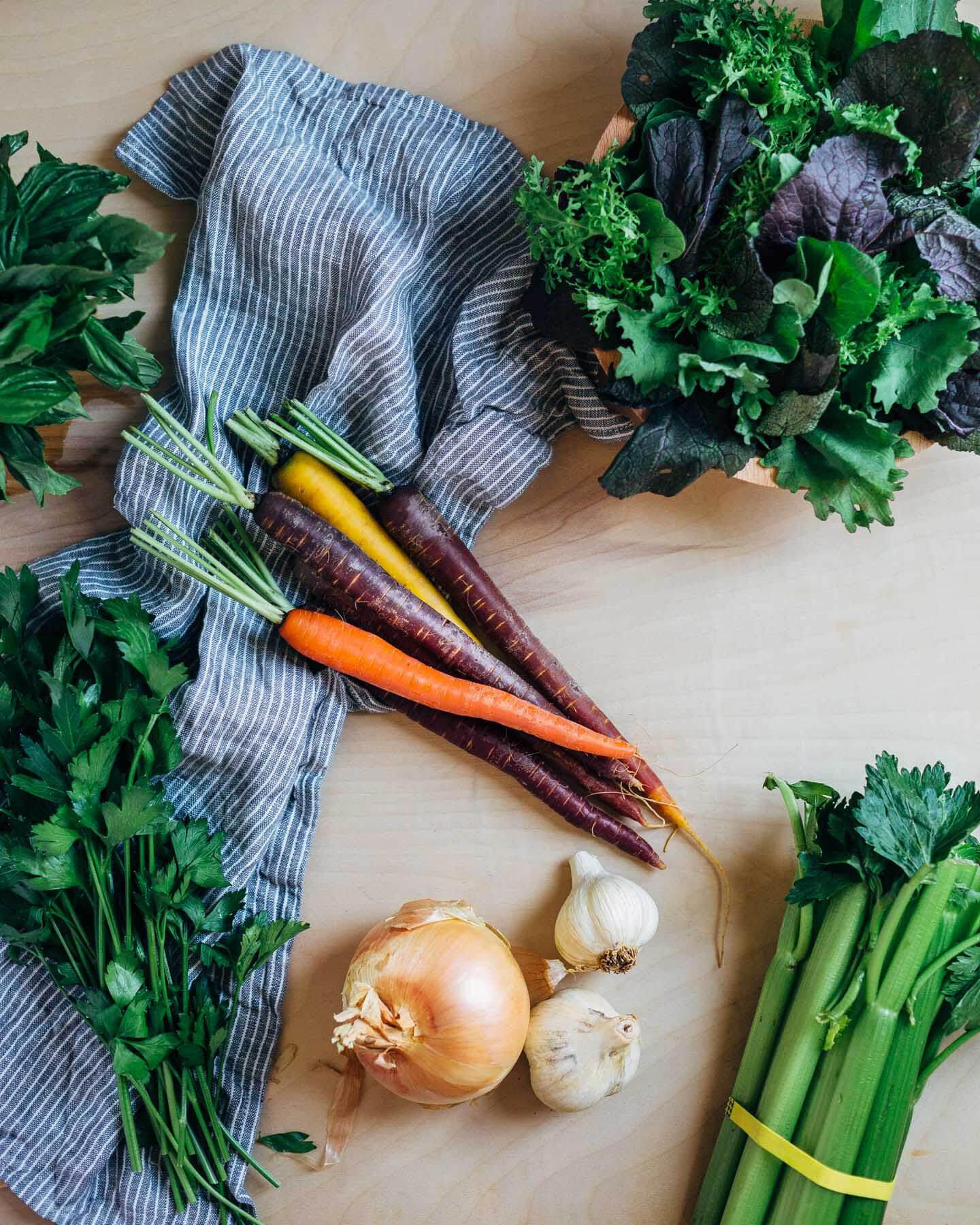 tomato gnocchi stew with greens // brooklyn supper