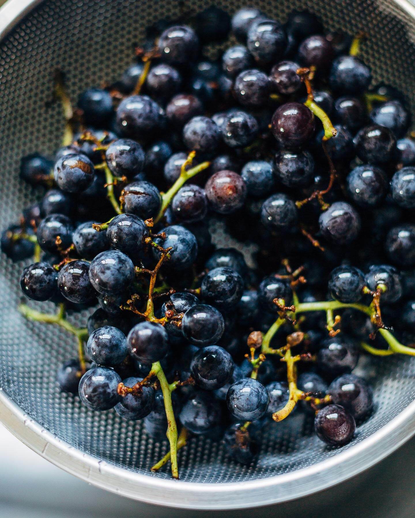 concord grape cornmeal cake // brooklyn supper