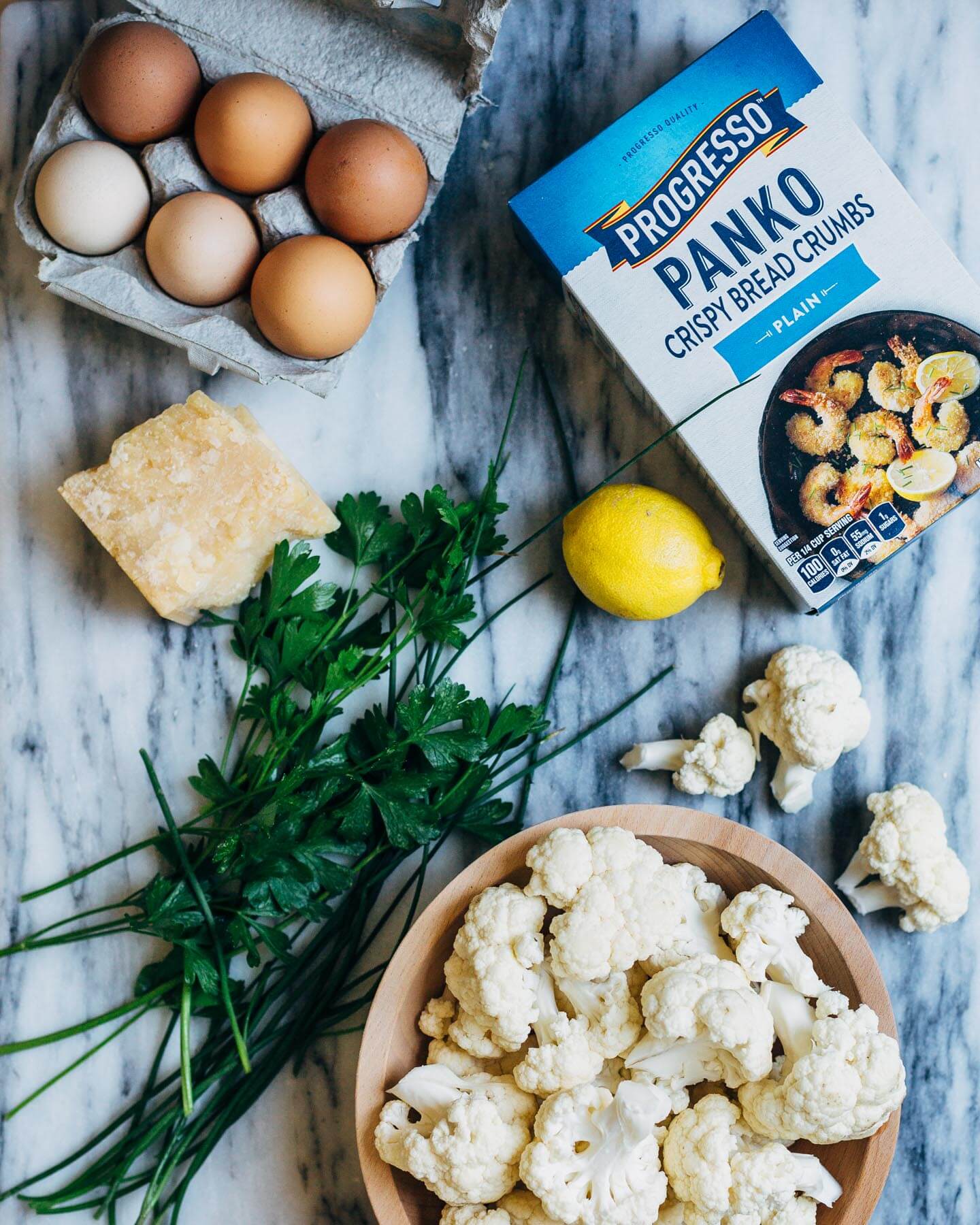 panko parmesan cauliflower bites // brooklyn supper