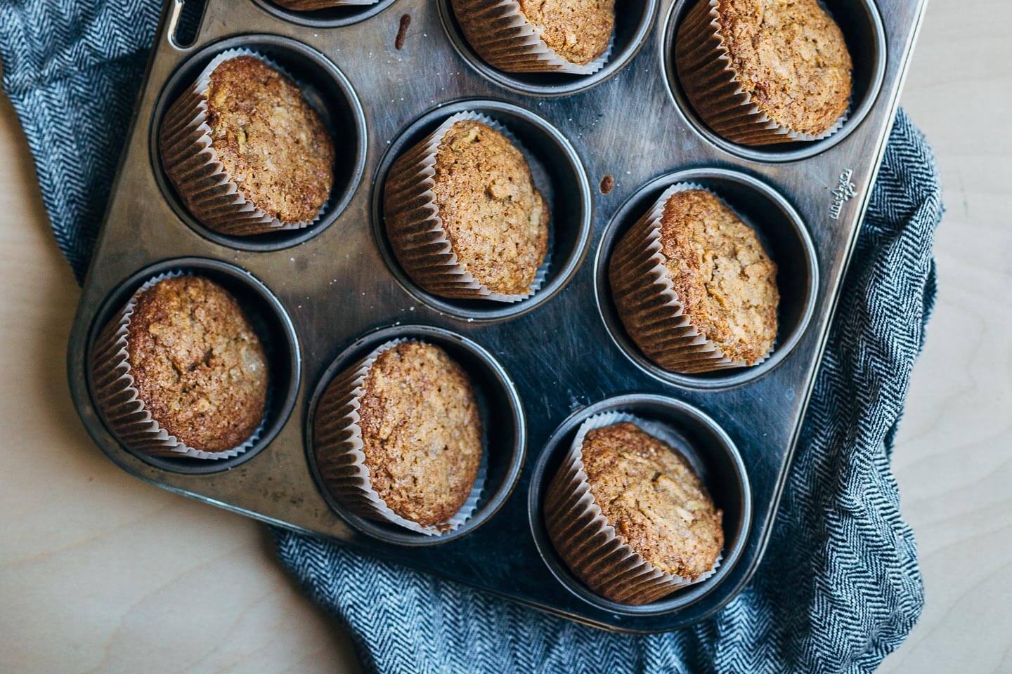 apple rye muffins // brooklyn supper