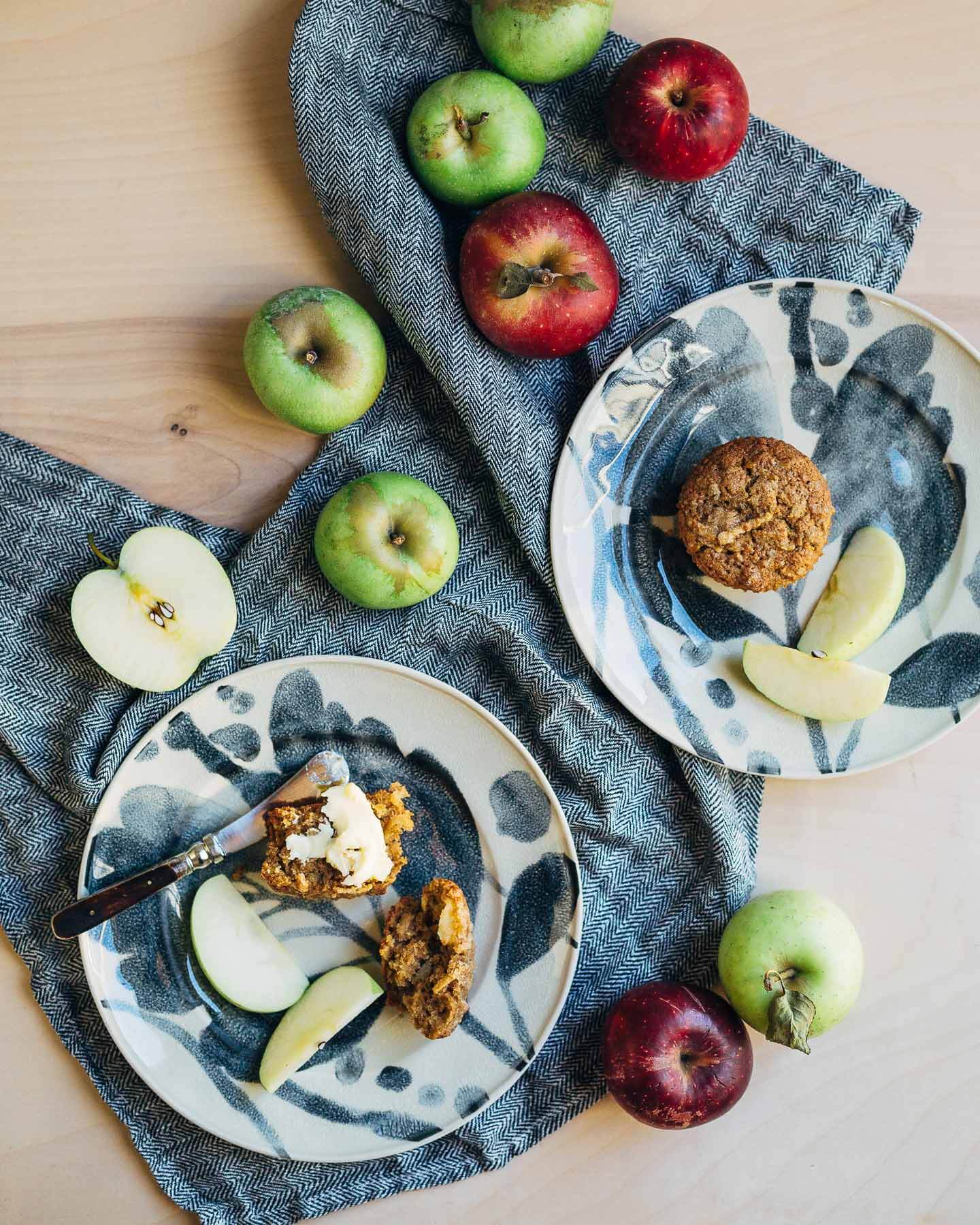 apple rye muffins // brooklyn supper