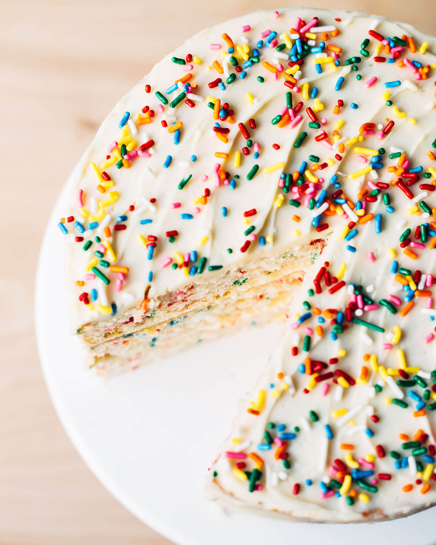 molly's funfetti cake // brooklyn supper