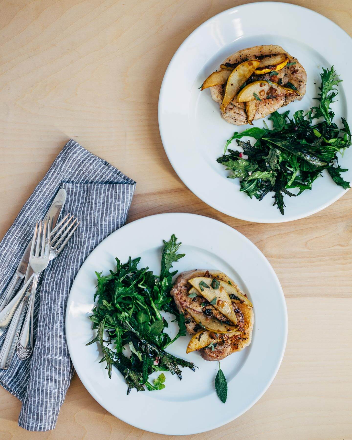 skillet pork chops // brooklyn supper