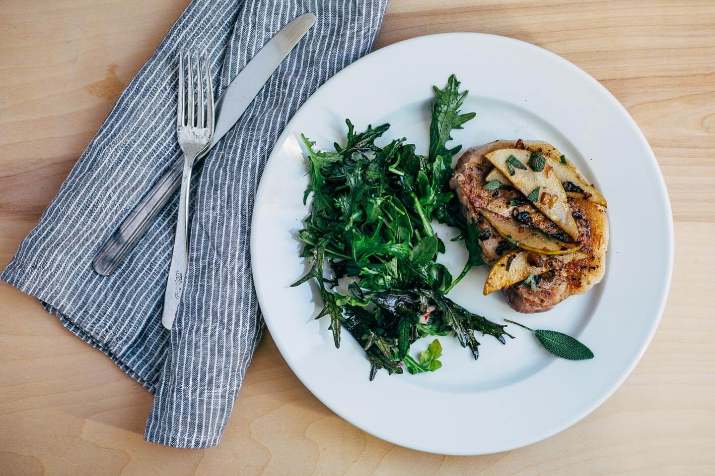 skillet pork chops // brooklyn supper