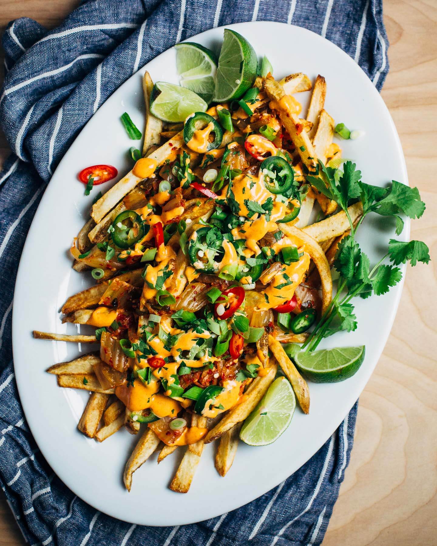 kimchi fries // brooklyn supper