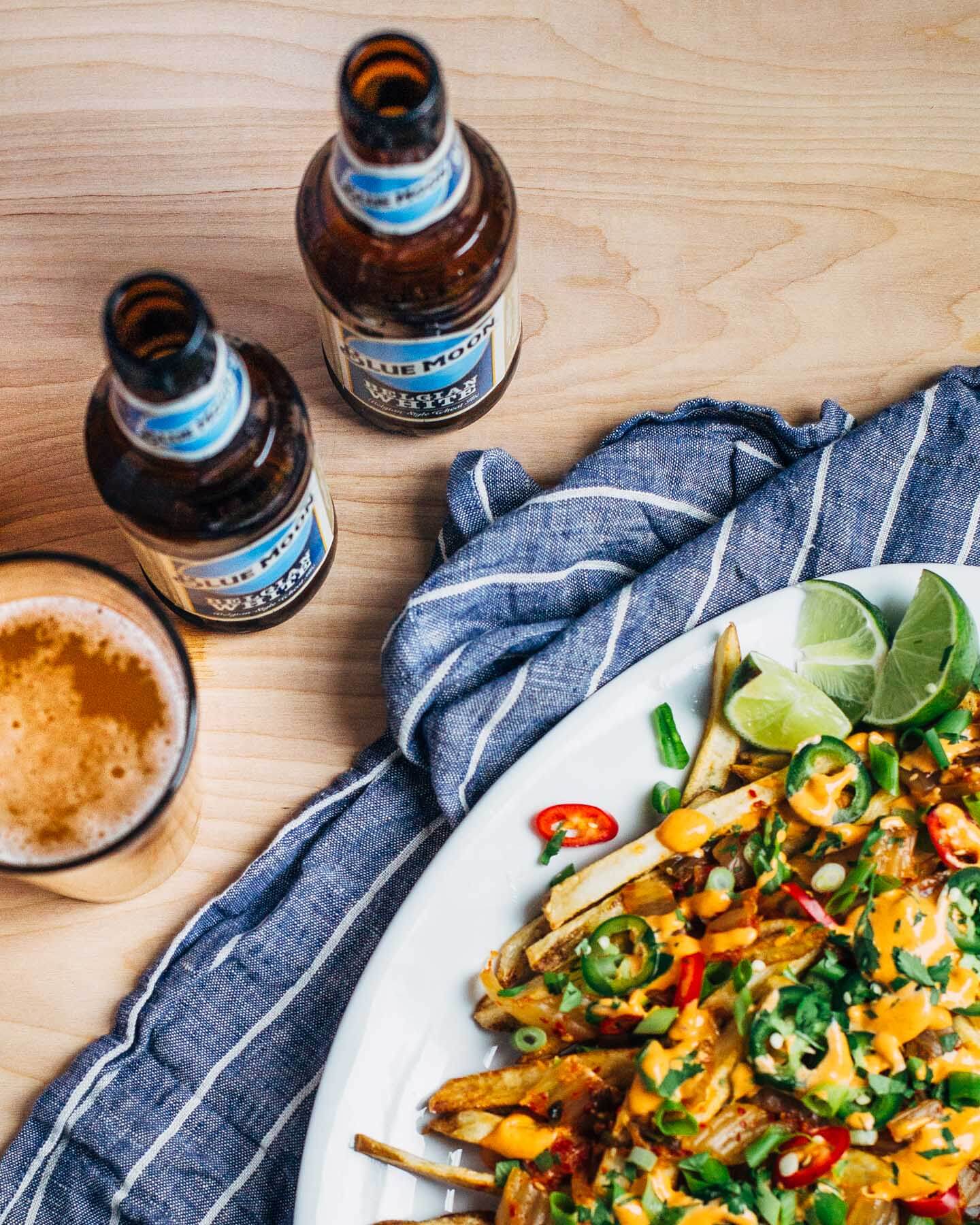 kimchi fries // brooklyn supper
