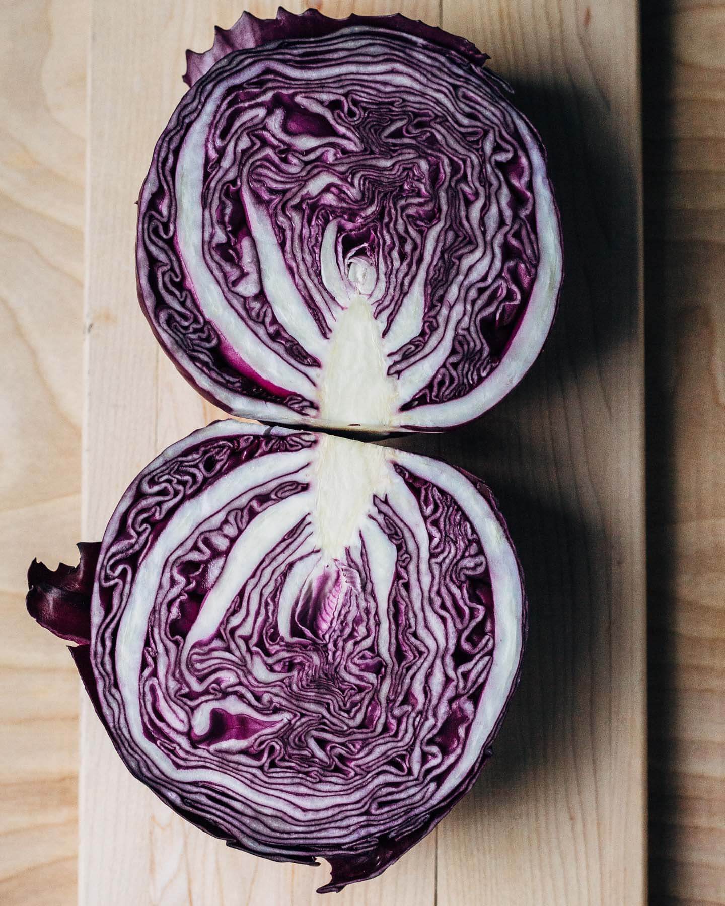 kumquat and red cabbage pressed salad // brooklyn supper