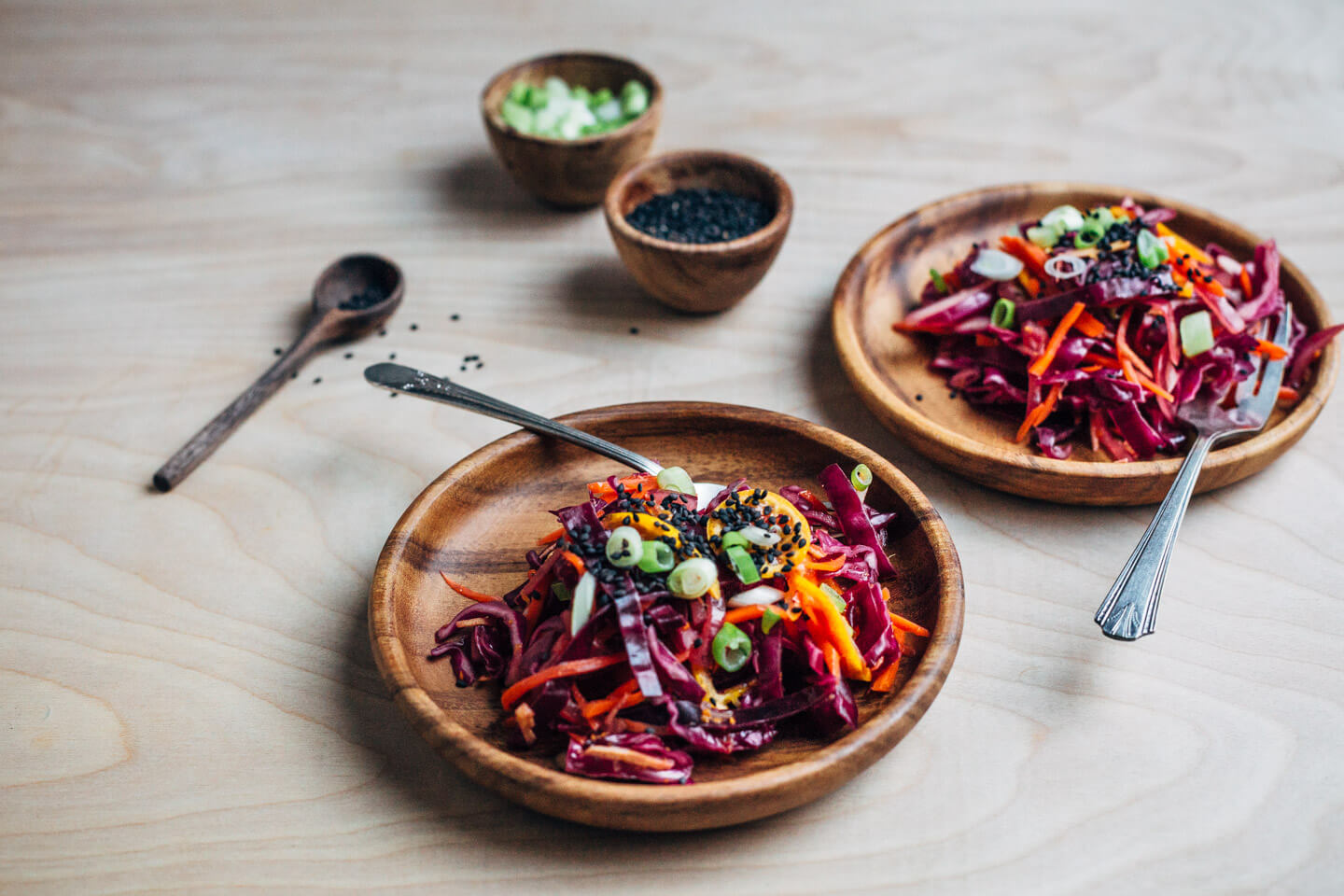 kumquat and red cabbage pressed salad // brooklyn supper
