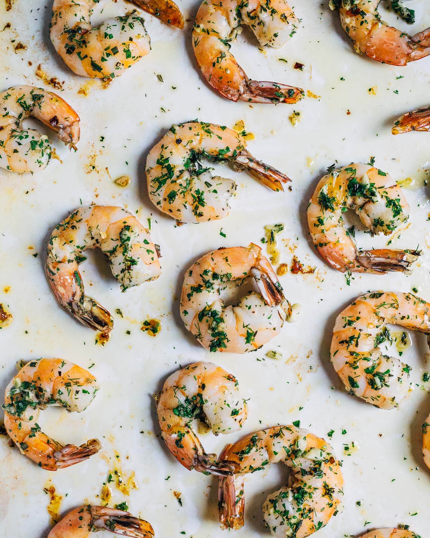 tomato soup with herbed roasted shrimp // brooklyn supper