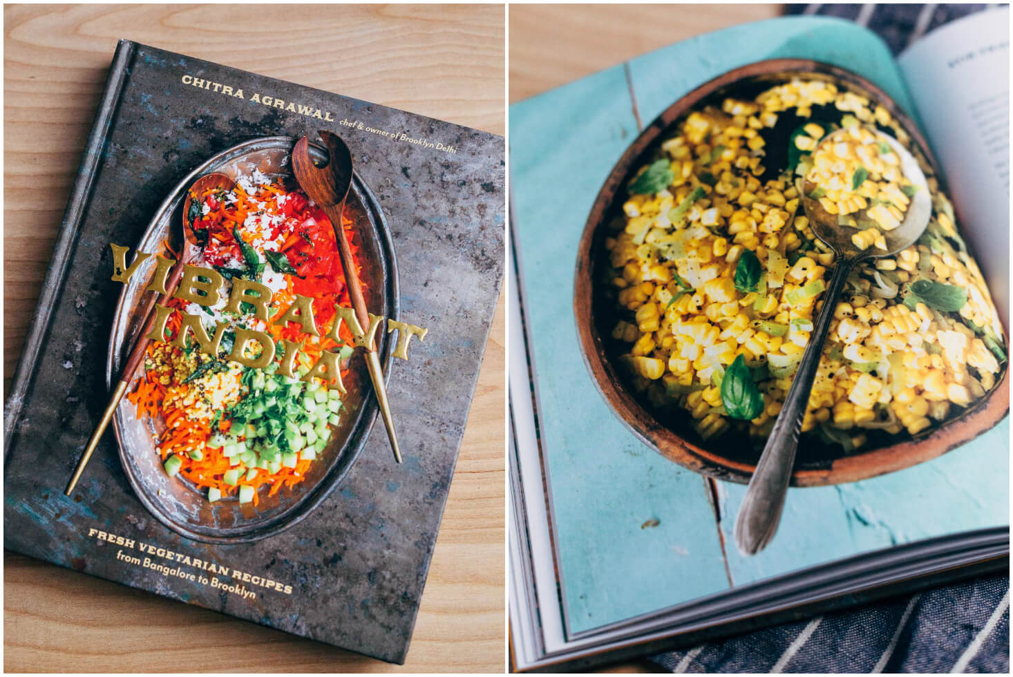 zucchini in herbed coconut yogurt curry from vibrant india // brooklyn supper