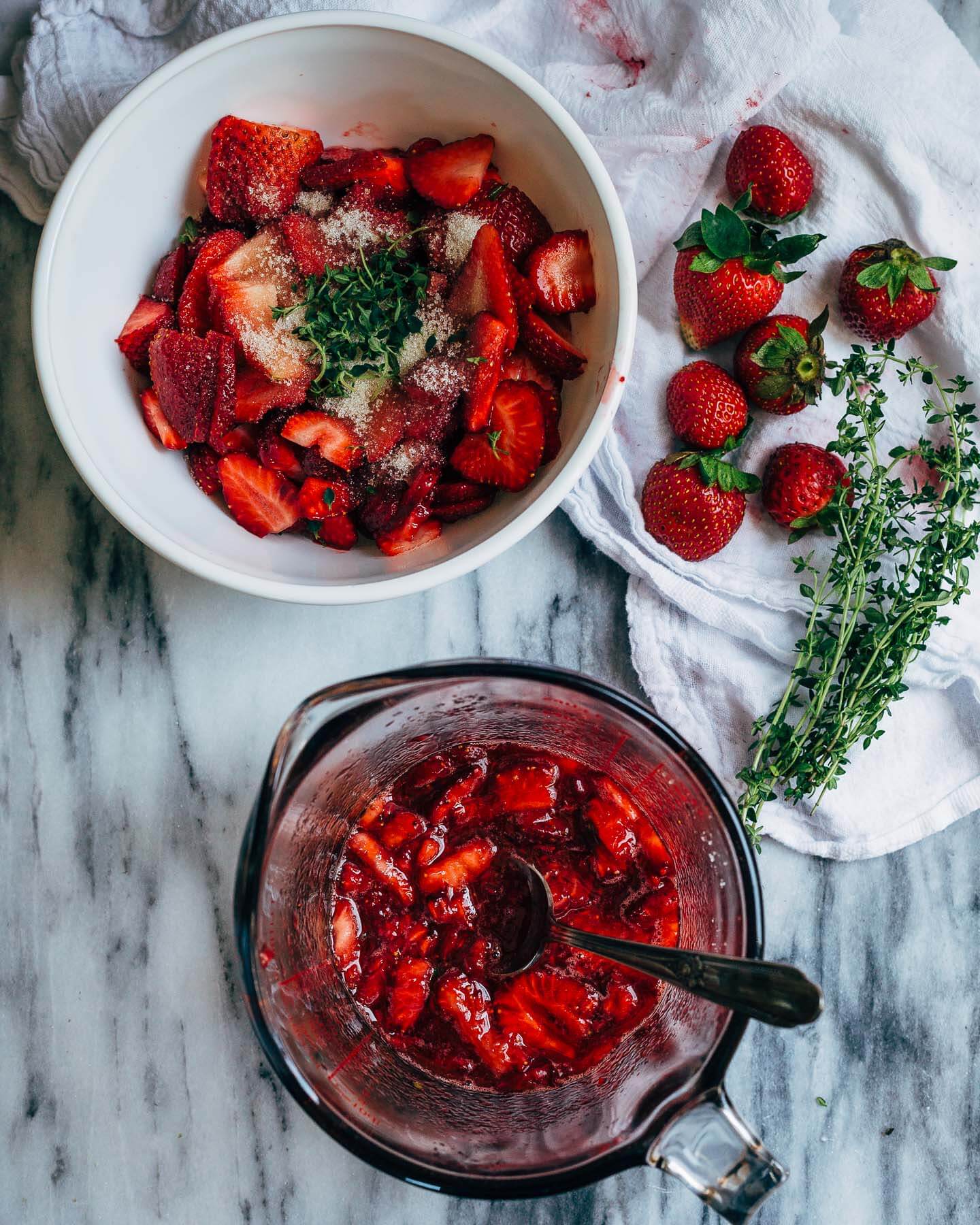 rye and whole wheat strawberry shortcake // brooklyn supper
