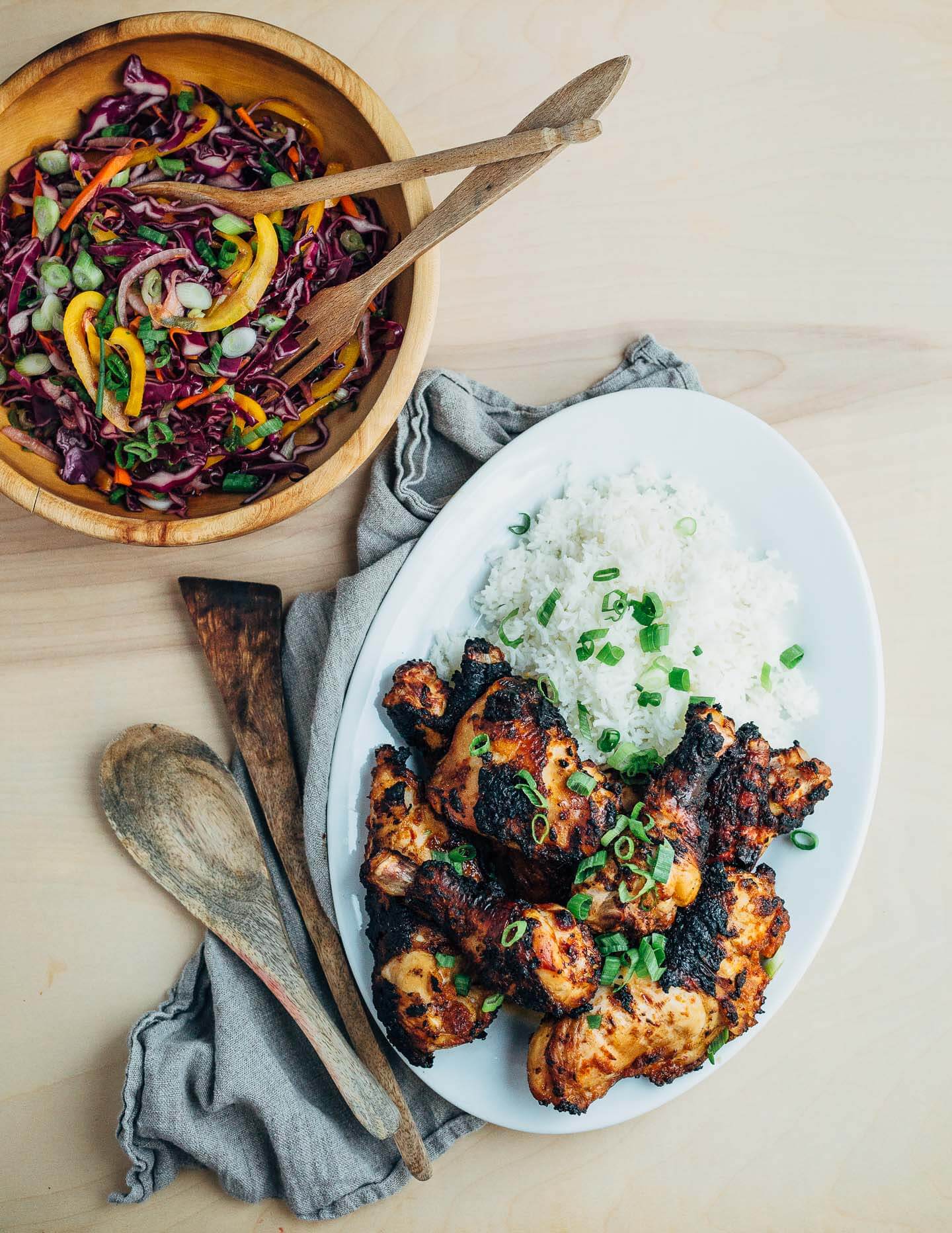 korean-style grilled chicken // brooklyn supper