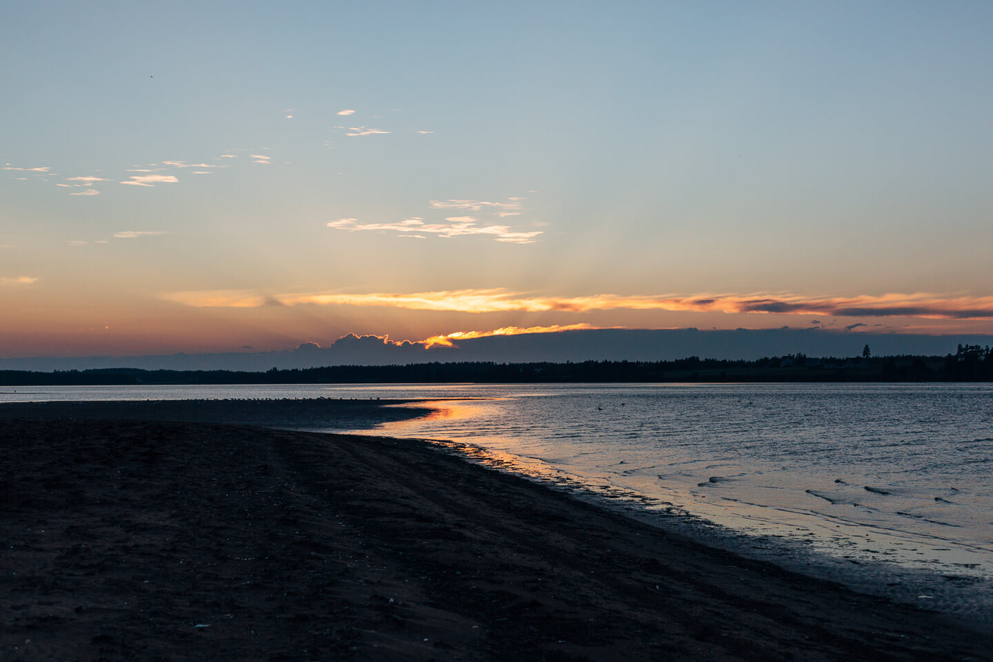 Shoreline views, Little Pond, PEI